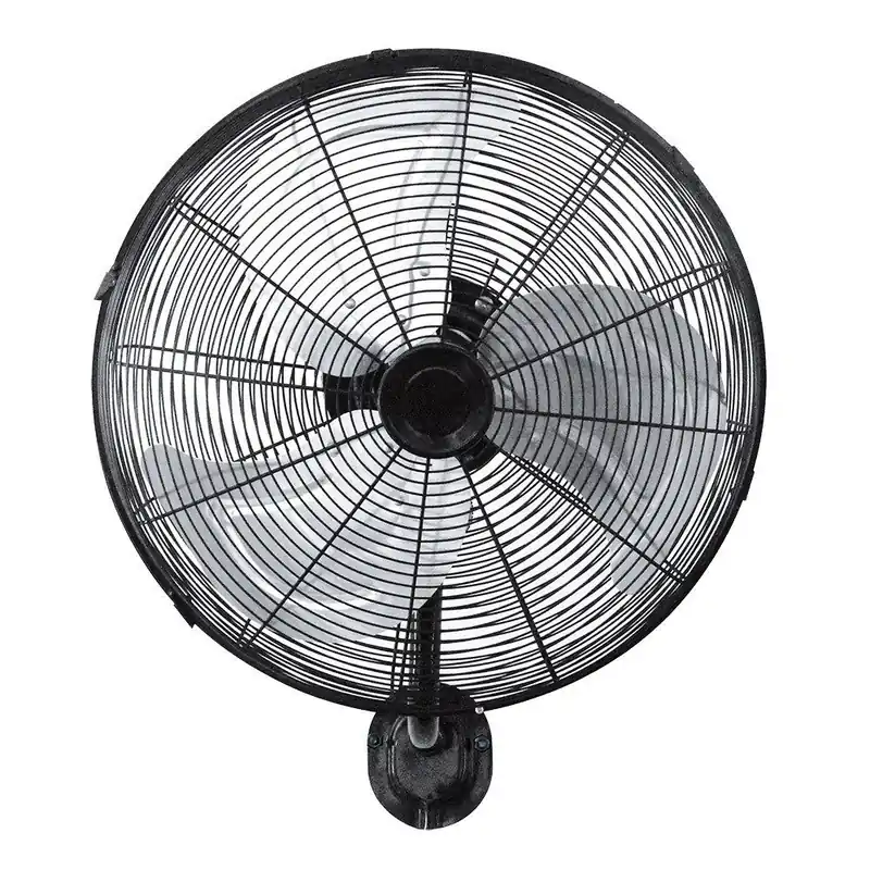 ventilador de pared metal color negro serie arrecife 45cm - Electrodomésticos