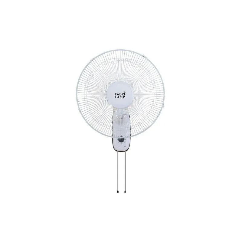 Ventilador de pared metal color blanco serie cudo 43cm - Electrodomésticos
