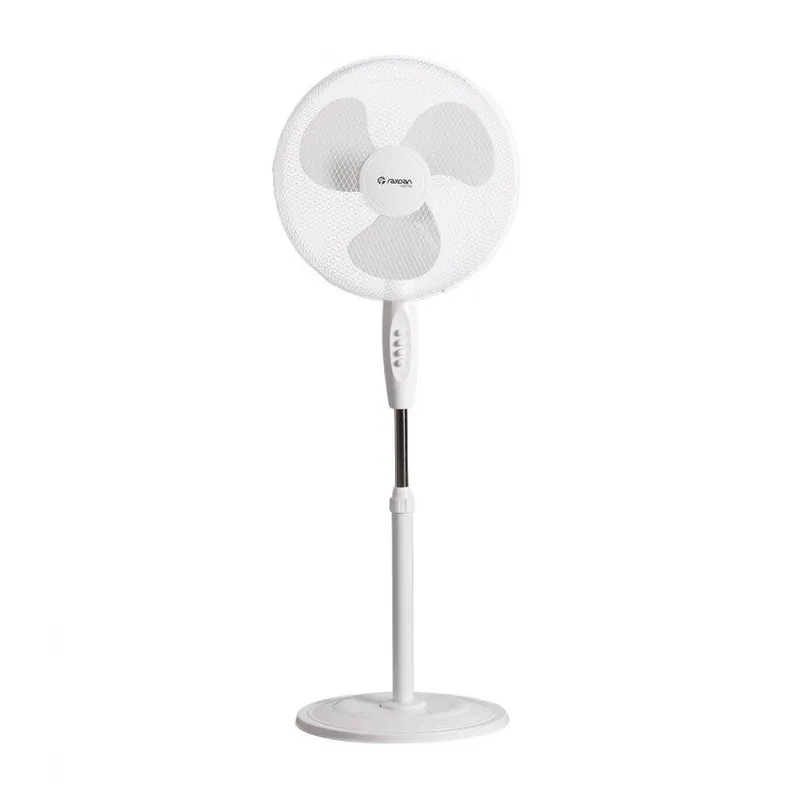 Ventilador de Pie Ø40cm 40W 3 Velocidades White Comfort Blanco Raydan Home - Electrodomésticos
