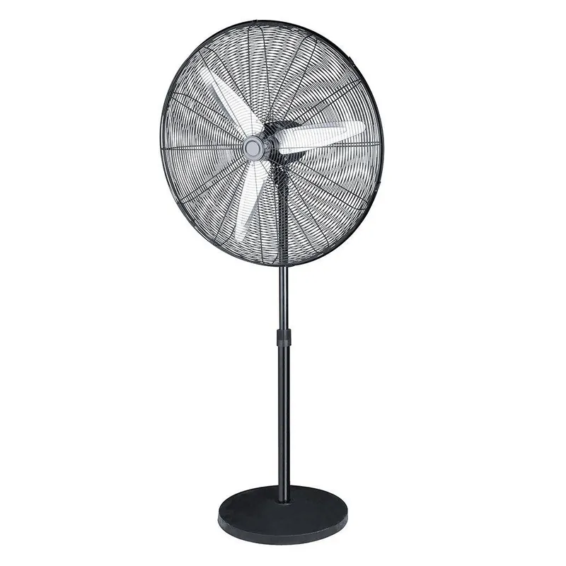 ventilador de pie metal color negro serie alarcon 80cm - Electrodomésticos