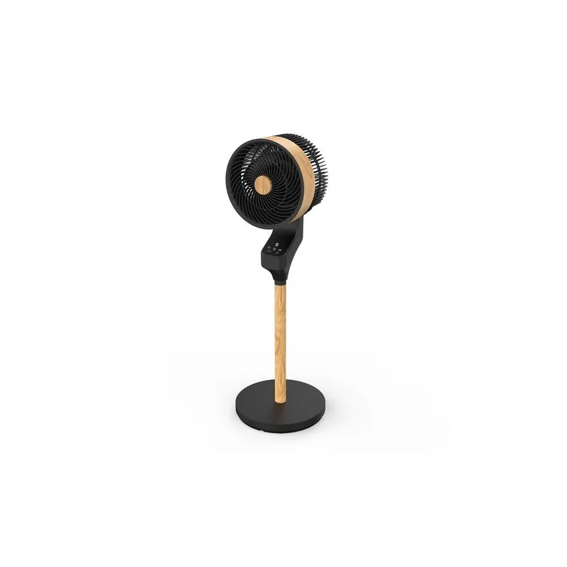ventilador de pie metal color negro serie bizancio 30cm - Electrodomésticos