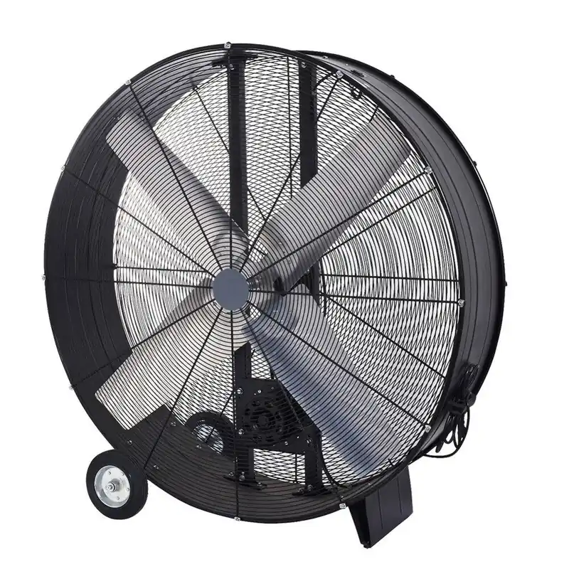 ventilador de pie metal color negro serie maximum 112cm - Electrodomésticos