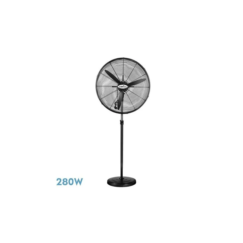 ventilador de pie metal color negro serie tormenta 81cm - Electrodomésticos