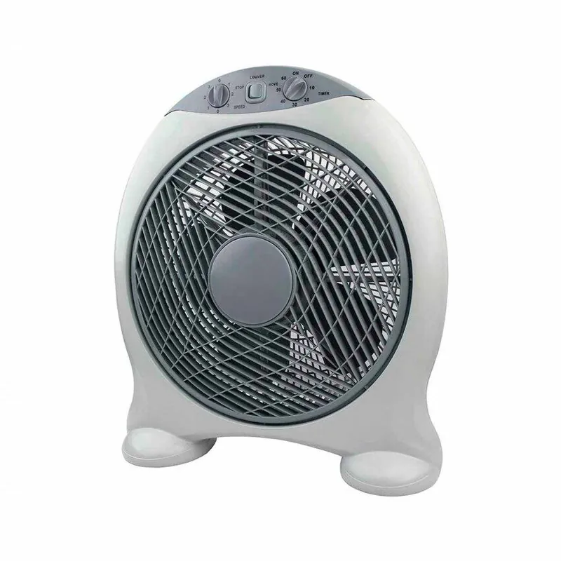 Ventilador de Sobremesa Ø30cm 50W 3 Velocidades New Box Gris Raydan Home - Electrodomésticos