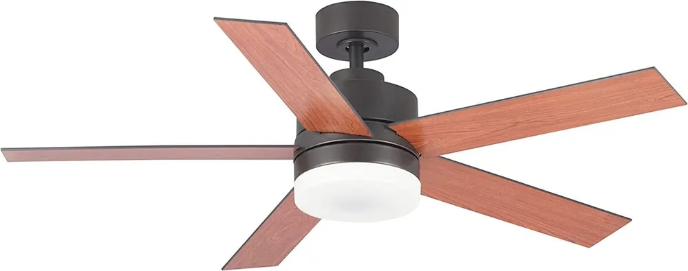 Blaupunkt - Ventilador de Techo con luz LED | 48 Pulgadas| 70 Watios| Lámpara led 18 w de techo con ventilador |