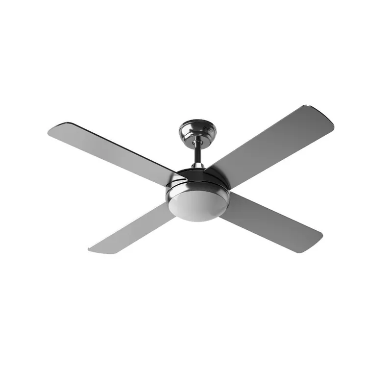 Ventilador de techo Evvo V516 65W 4 aspas 3 velocidades plata Ø132 cm - Electrodomésticos