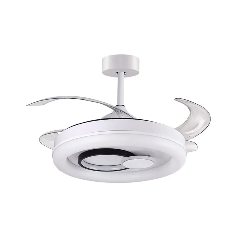 Ventilador de techo Hersa Bel Air 116W 4 aspas retráctiles mando a distancia blanco Ø108 cm - Electrodomésticos