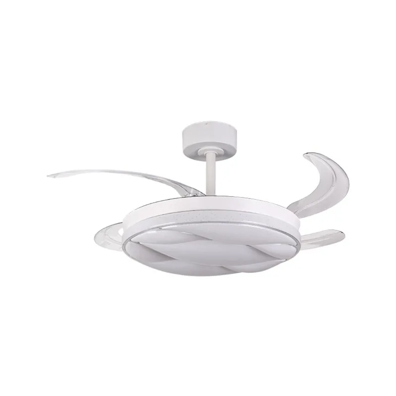 Ventilador de techo Karnak Bel Air 72W 4 aspas retráctiles blanco Ø108 cm - Electrodomésticos