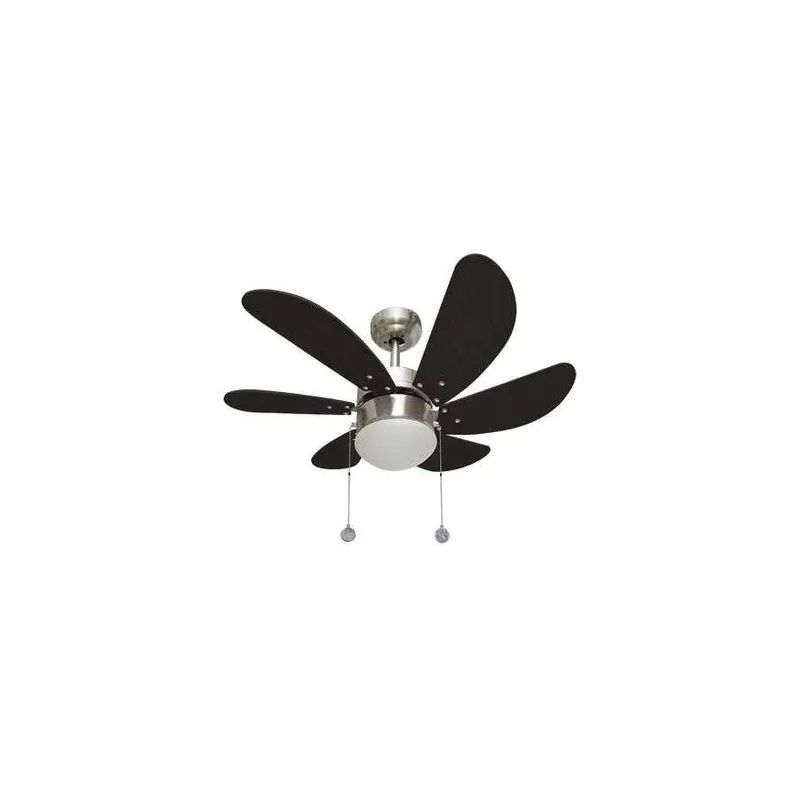 ventilador de techo metal color niquel serie delfin 85cm - Electrodomésticos