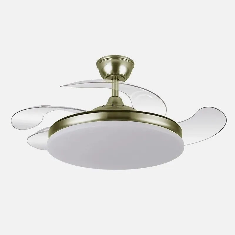 ventilador de techo metal color blanco serie tridente 107cm - Electrodomésticos