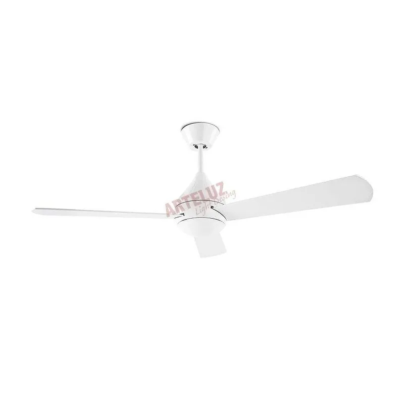 ventilador de techo metal color blanco serie tupai 132cm - Electrodomésticos