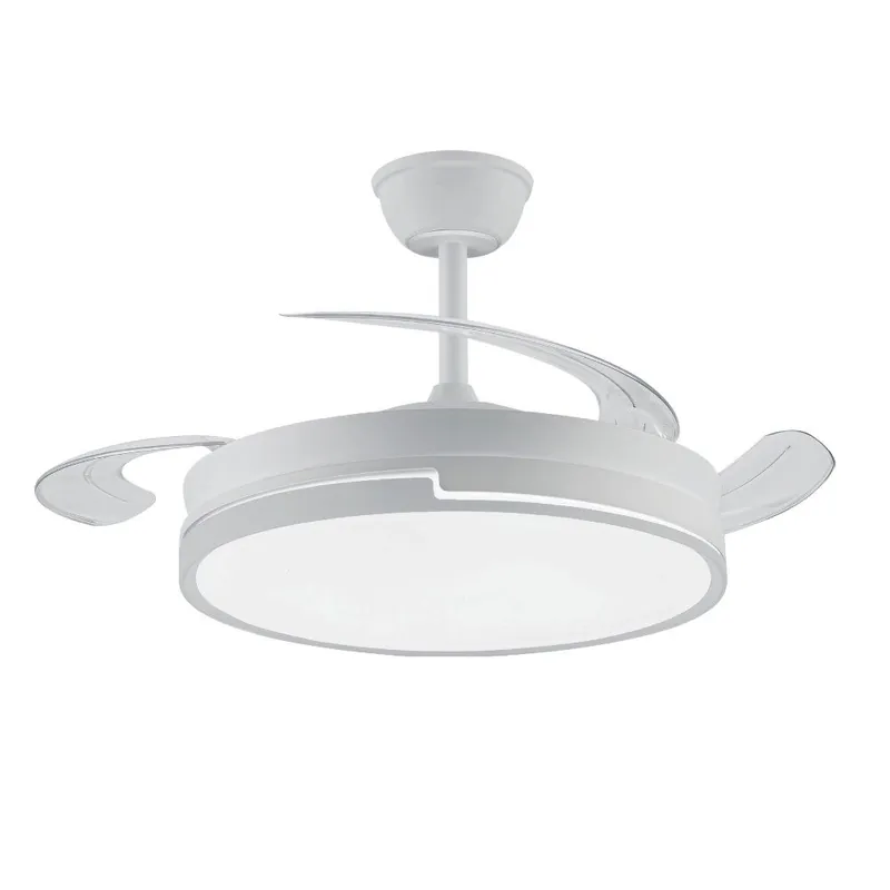 ventilador de techo policarbonato color serie plumax 107cm - Electrodomésticos