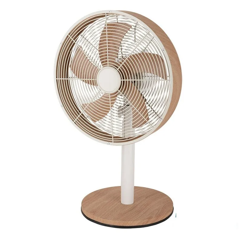 ventilador sobremesa metal color blanco serie alcañiz 35cm - Electrodomésticos