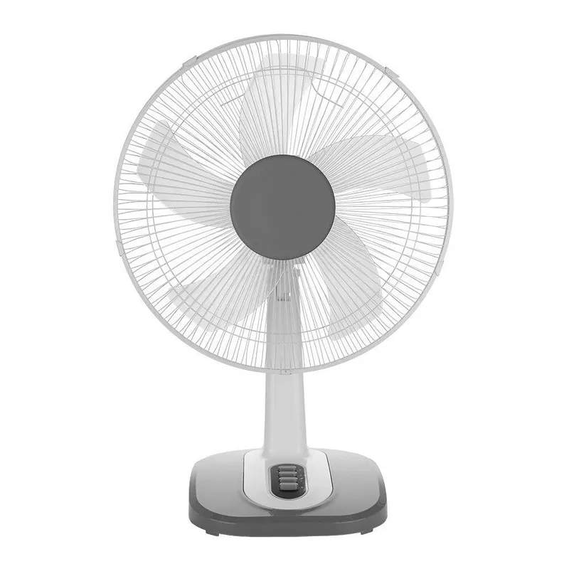 ventilador sobremesa metal color blanco serie arroyo 34cm - Electrodomésticos