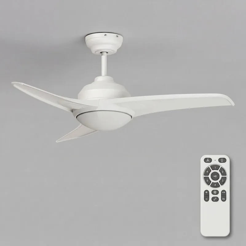 Ventilador techo GLADES aspas led motor DC - Electrodomésticos
