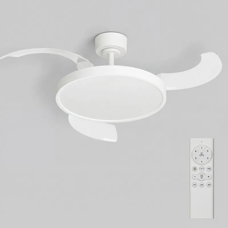 Ventilador techo JULIA M retractil led motor DC - Electrodomésticos