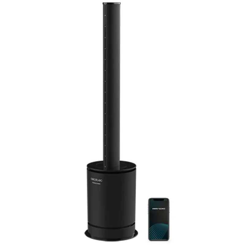 Ventilador/calefactor/purificador TotalPure 3 in 1 Connected Max Cecotec 2000W control vía App negro - Electrodomésticos
