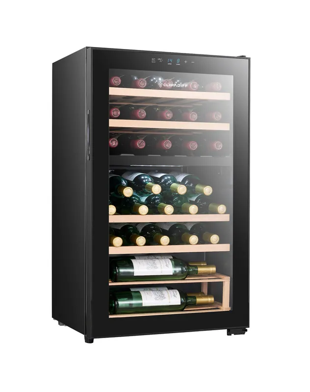 Vinoteca CLIMADIFF CEPAGE33DZ (33 Botellas - 2 zonas - Negro)