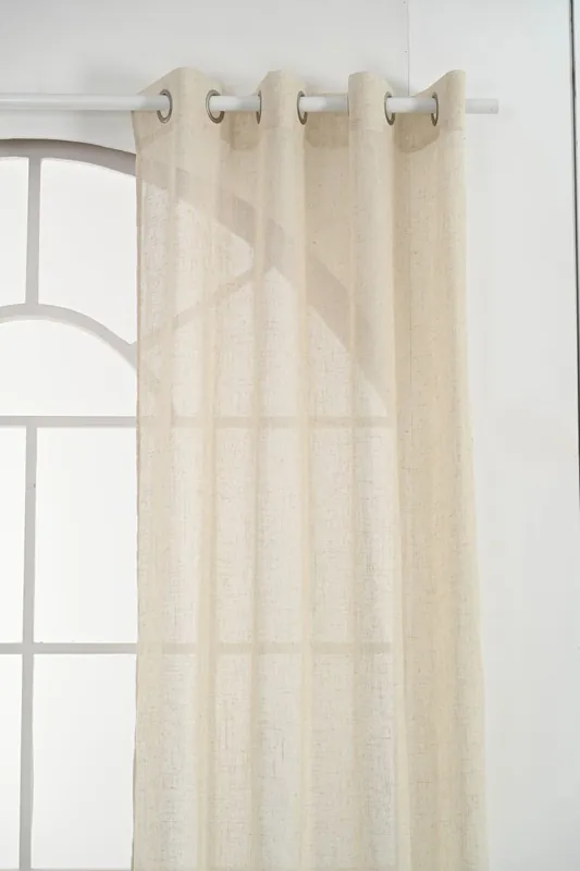 Visillo JAZMIN 140x260cm color crudo - Textil
