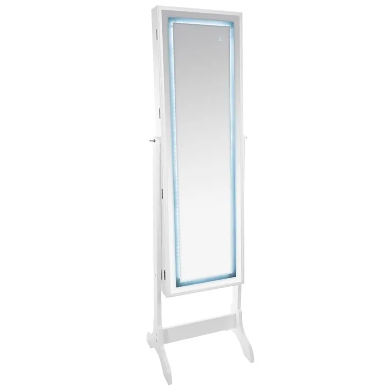 WELL HOME - Armario joyas LED blanco