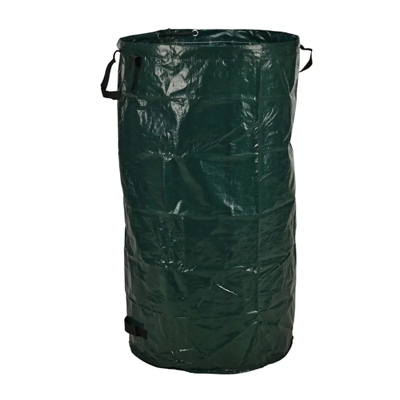 Well Home Bolsa residuos jardín Ø55x100cm en PE y poliéster con asas reforzadas - Cocina