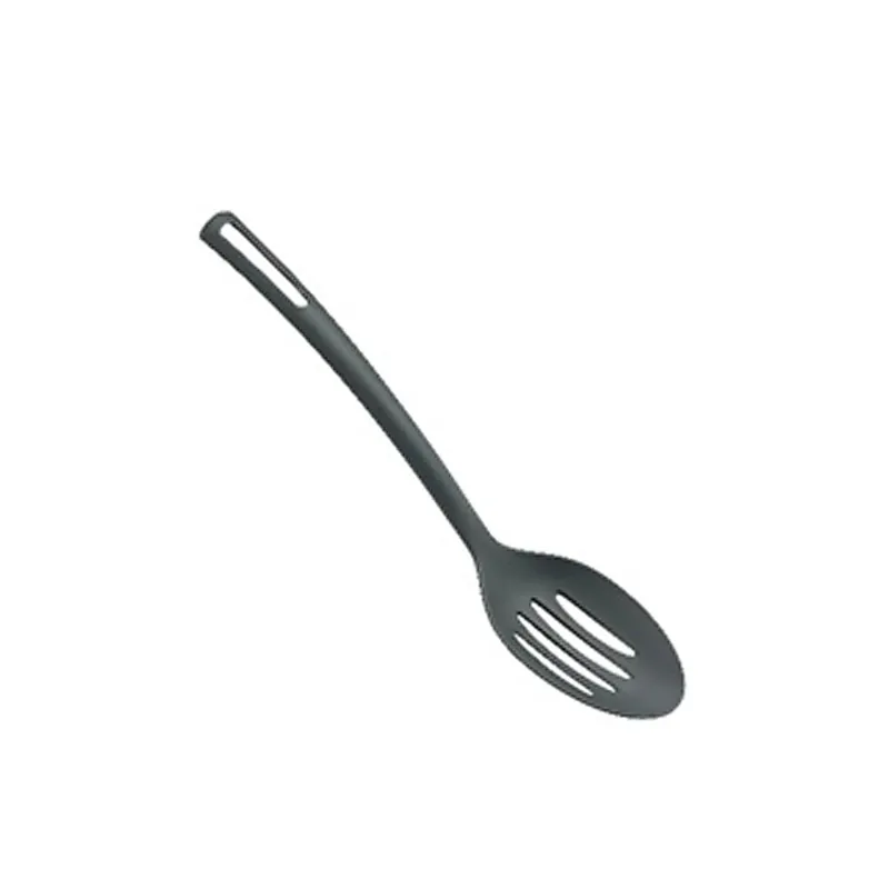 Well Home Cuchara de cocina Ranurada de PBT en color Negro 30,3x9,5cm