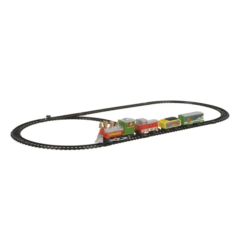 Well Home Juego de Tren de Navidad de 9 Piezas con vía de 180cm - Decoración