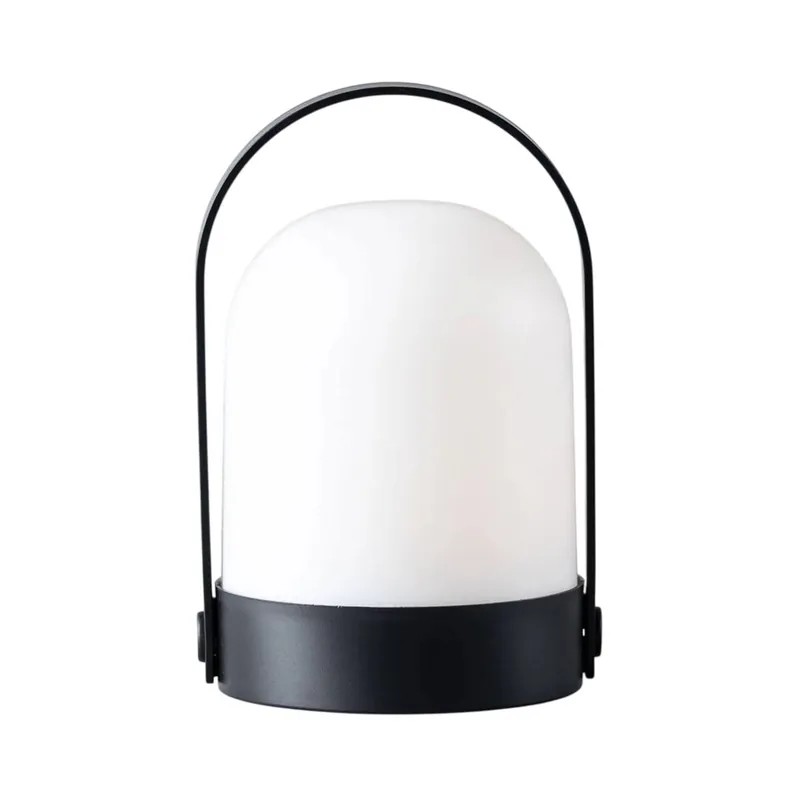 Well Home Lámpara mesa en polipropilenoH.21cm negra - Decoración