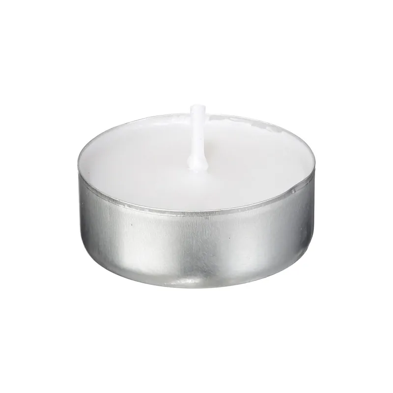 WELL HOME - Lote de 50 velas blancas Ø3,8cm