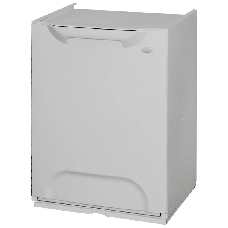WELL HOME Papelera reciclaje polipropileno color verde. Depósito 20L - Baño