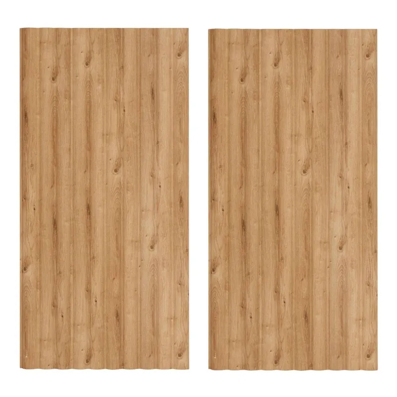 Well Home Set de 2 Paneles decorativos 'Alcov' 60x30cm en Poliestireno reciclado - Decoración