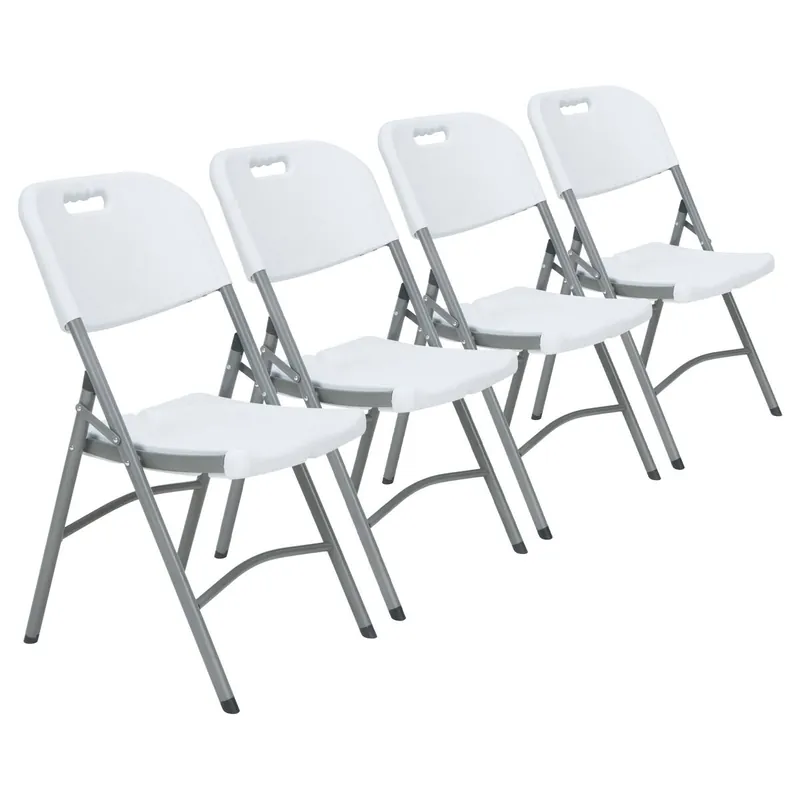 Sillas plegables para exteriores de 51 x 45 x 85,5 cm es ideal para cualquier evento al aire libre, ya sea en terrazas, porches, camping o pic-nics.