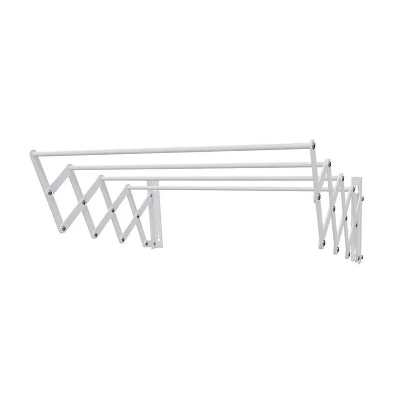 Well Home Tendedero Extensible de pared en Metal 60cm x 3m - Electrodomésticos