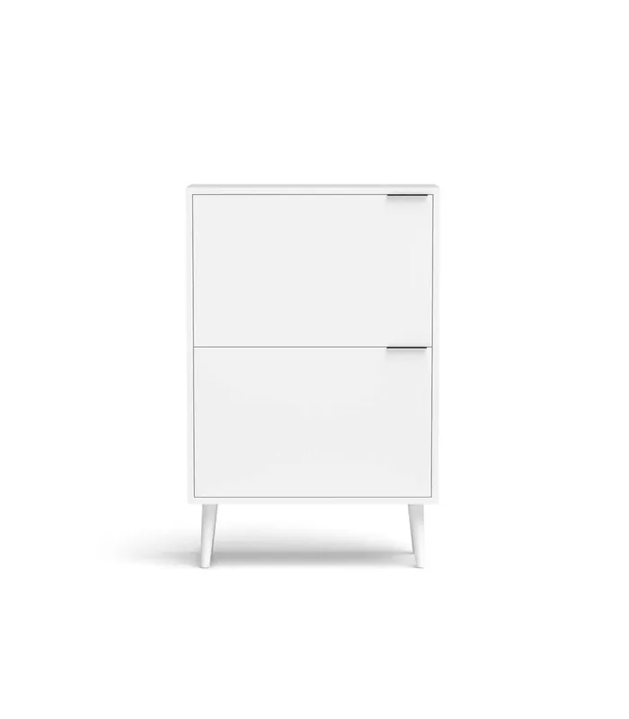 Zapatero 2 trampones diseño moderno para calzado organizado - Muebles