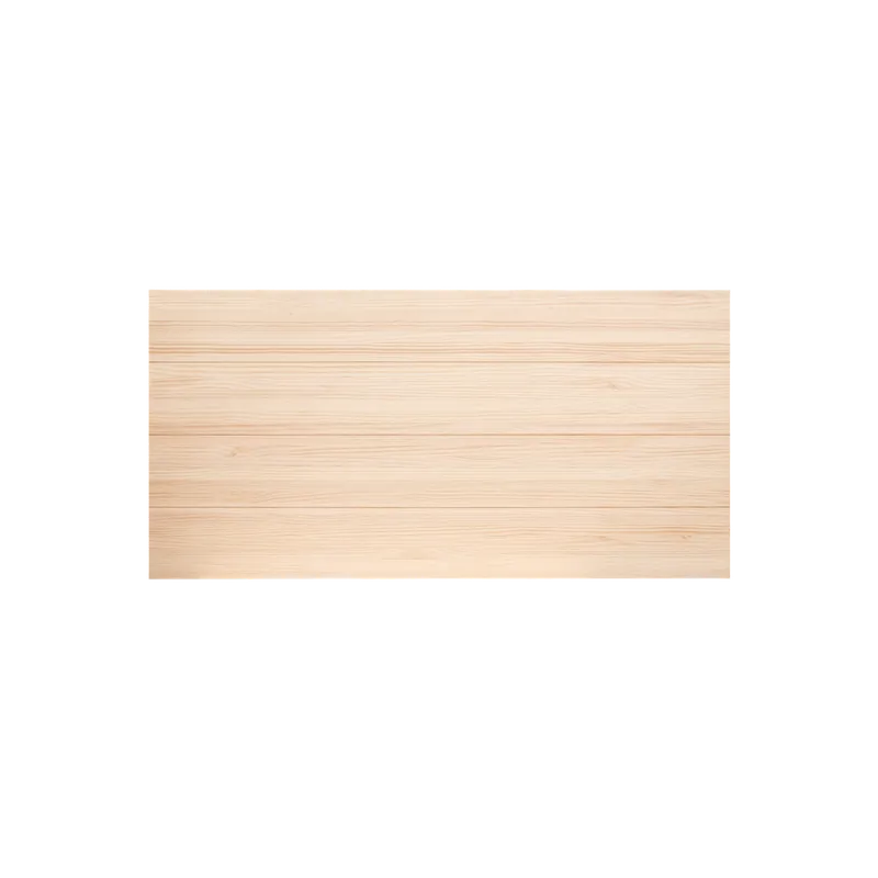 Cabecero de madera maciza en tono natural de 90x80cm - Dormitorio