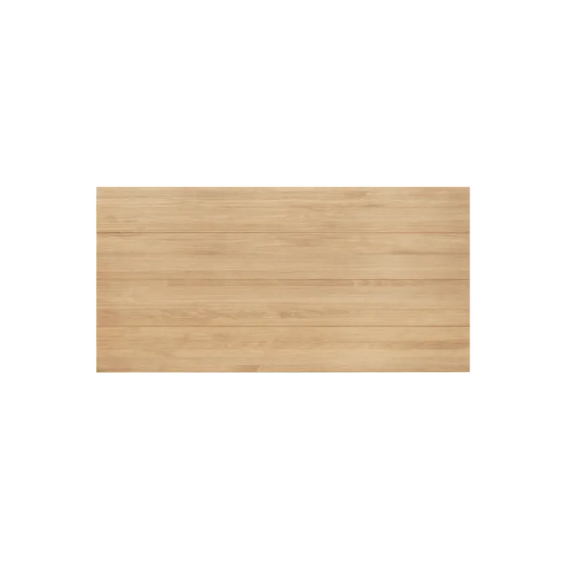 Cabecero de madera maciza en tono roble medio de 90x80cm - Dormitorio
