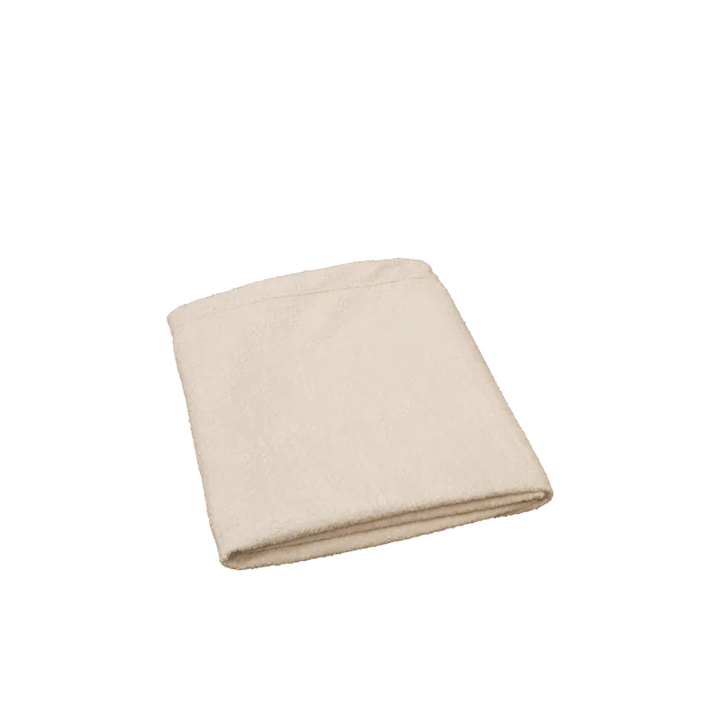 Funda para cabecero de bouclé beige de 120x110cm - Cabeceros