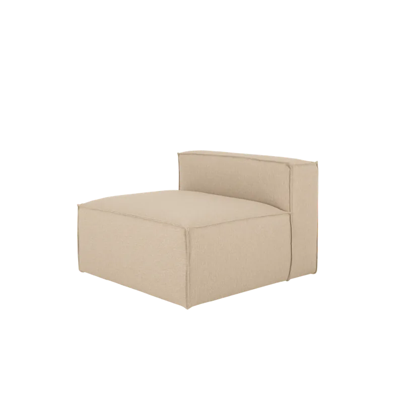 Sillón color marron beige de 110x90cm - Inicio
