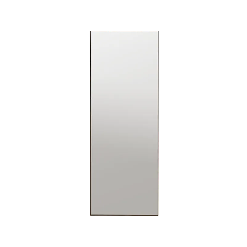 Espejo rectangular de acero inox en tono negro de 58x158x2cm - Espejos