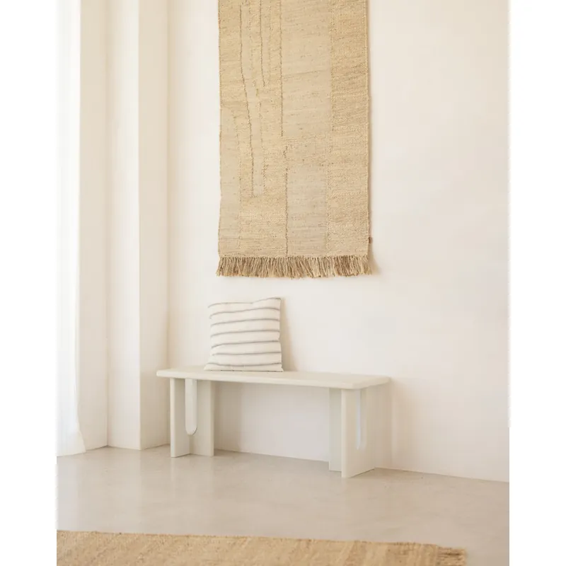Banco de microcemento en 120x33cm - Bancos y taburetes