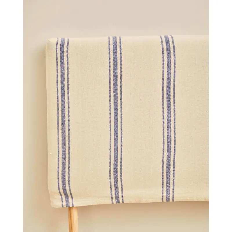 Funda de cabecero de color azul de 100cm - Cabeceros