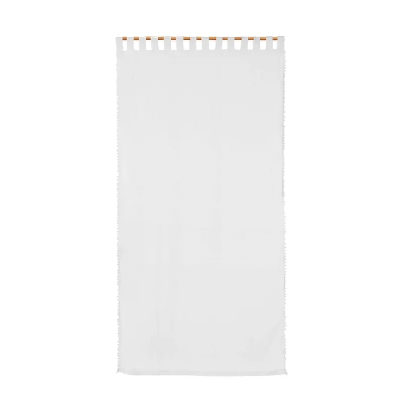 Cortina de color blanco de 140cm - Decoración