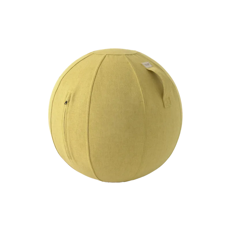 Pelota de fitness de color verde de 65cm - Accesorios