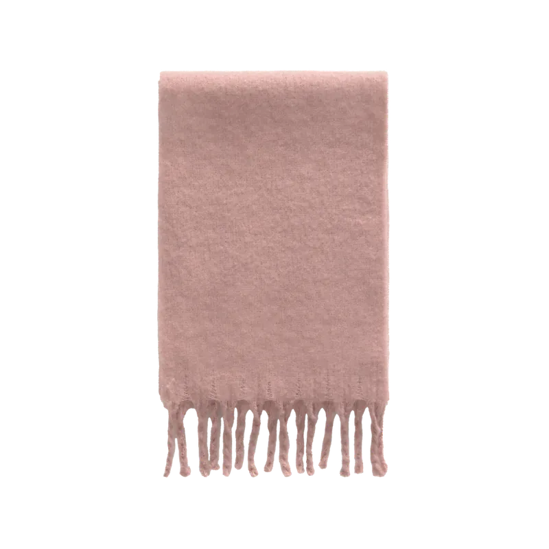 Bufanda de color rosa de 185cm - Inicio