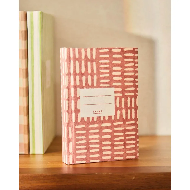 Libreta de color rosa de 10,5cm - Inicio