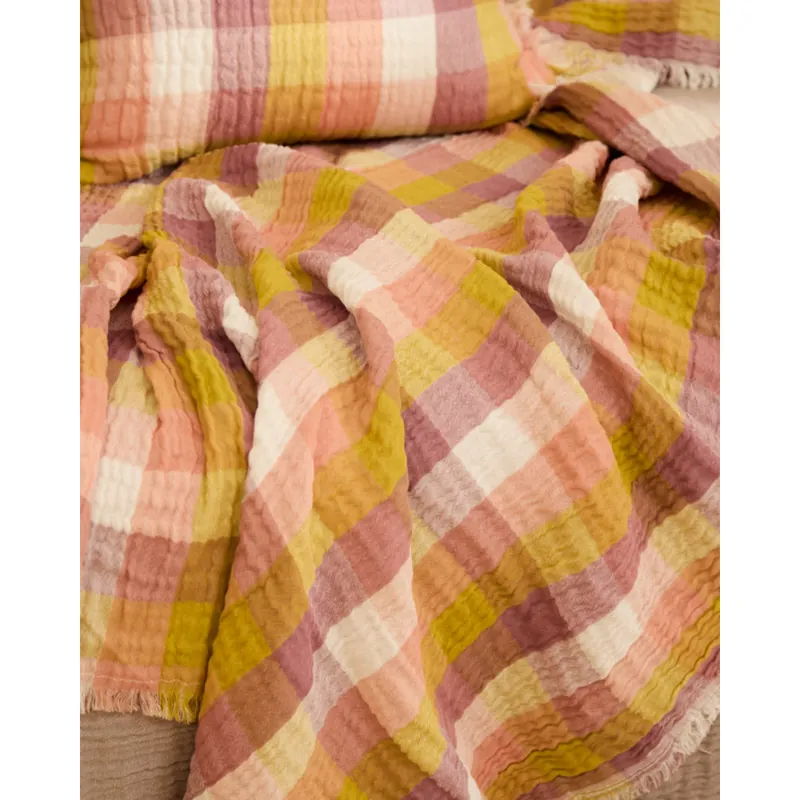 Plaid de color multicolor de 100cm - Inicio