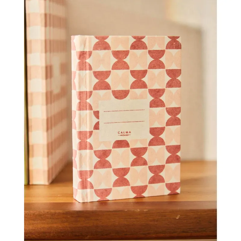 Libreta de color rosa de 10,5cm - Inicio