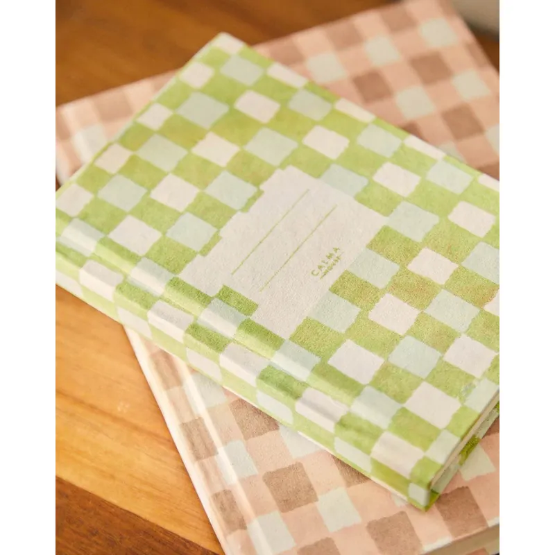 Libreta de color verde de 10,5cm - Inicio