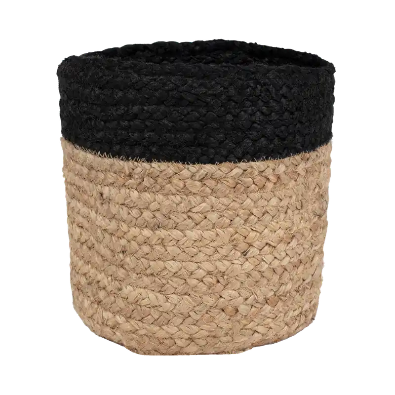 Cesto de color negro de 20cm - Inicio