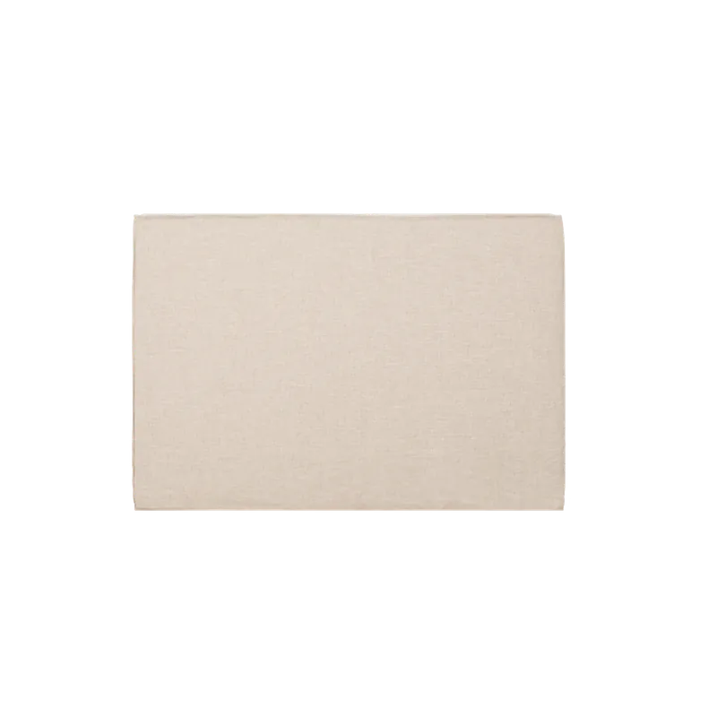 Cabecero tapizado desenfundable beige de 120x110cm - Inicio